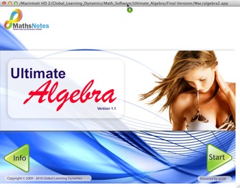 Preview of Ultimate Algebra for Windows PC (Trial Version)
