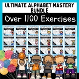 Ultimate Alphabet Mastery Bundle: Over 1100 Exercises - Tr
