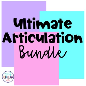 Preview of Ultimate Articulation Bundle - Speech Therapy