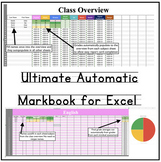 Ultimate Automatic Markbook for Excel - Customisable (Prim