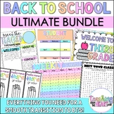 Ultimate Back To School Bundle | Forms, Meet the Teacher, 