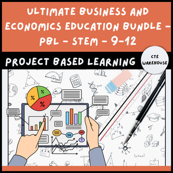 Preview of Ultimate Business and Economics Education Bundle - PBL - STEM - 9-12