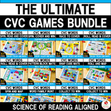 Ultimate CVC Words Games Bundle | Science of Reading | CVC