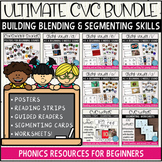 CVC bundle PHONICS for beginners: Single sounds, Posters, 