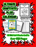 Ultimate Calendar Craftivity Set - Holiday gift - 700 + Pages