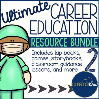 Preview of Ultimate Career Education Bundle 2 for Elementary School Counseling