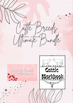 Preview of Ultimate Cattle Breeds Bundle: PowerPoint, Workbook, and Crossword Freebie