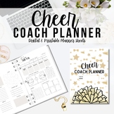 Ultimate Cheer Coach Planner, Printable Digital Download P
