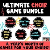 Choir Game & Music Activity Bundle for Middle School & Hig