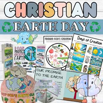 Preview of Ultimate Christian Earth Day Growing Bundle: Eco-Faith Activities & Lessons