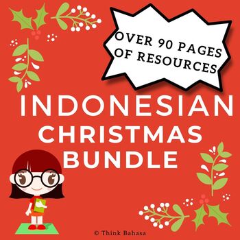 Preview of Christmas Bundle Teaching Indonesian Resources | Edisi Natal