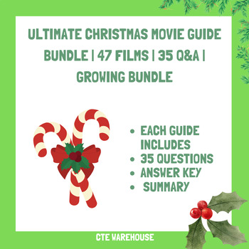 Preview of Ultimate Christmas Movie Guide Bundle | 47 Films | 35 Q&A | Growing Bundle
