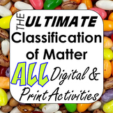 Preview of Ultimate Classification of Matter Card Sort & 52-Interactive Digital Activities