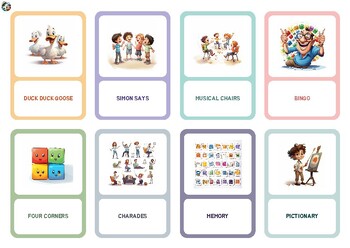 Preview of Ultimate Classroom Game Card Set – Engaging & Educational!