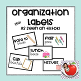 Ultimate Classroom Supplies Organization Labels (150!)