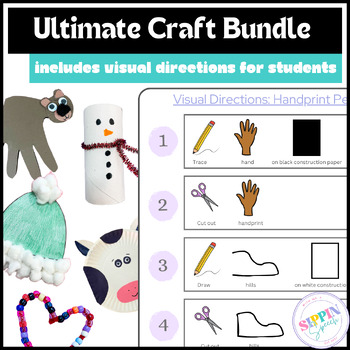 Preview of Ultimate Craft Bundle with Visual Directions