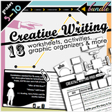 Creative Writing Organizers & Activities Bundle