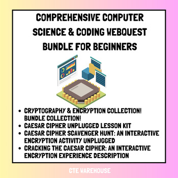 Preview of Ultimate Cryptography & Encryption Educational Activities Bundle