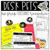 Ultimate DESK PET No Prep Resource with Editable PPT and P