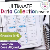 Ultimate Data Collection Binder for Speech and Language K-5
