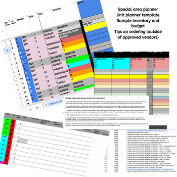 Preview of Ultimate Digital Special Areas Planner for Educators