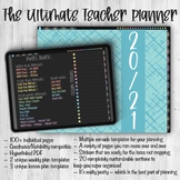 Ultimate Digital Teacher Planner -- Black Pages -- GoodNot