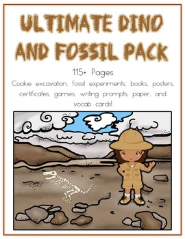 Ultimate Dinosaur & Fossil Pack Cookie Dig Paleontologist Research ...