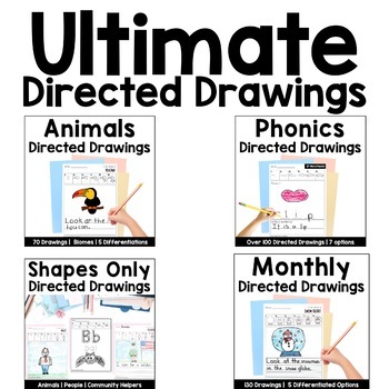 Preview of Ultimate Directed Drawing Growing Bundle