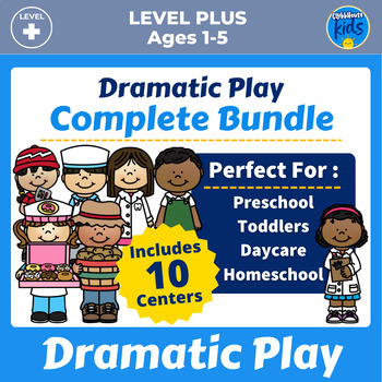 Preview of Ultimate Dramatic Play Bundle: Ignite Imaginations with 10 Interactive Themes