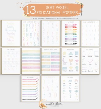 Preview of Ultimate Educational Bundle - 13 Educational Posters
