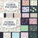 Ultimate Floral Patterns-EPS Format (Open with Adobe illus