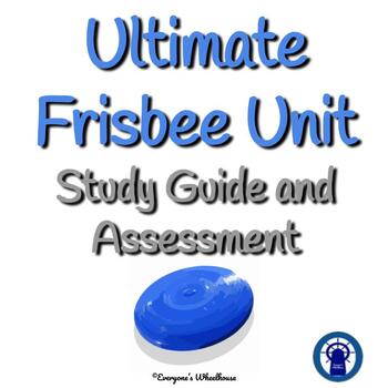 mundo Observatorio Costoso Ultimate Frisbee Unit Study Guide and Assessment by Everyone's Wheelhouse
