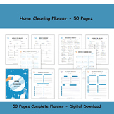 Ultimate Full Year Home Cleaning Planner Mega Bundle, Comp