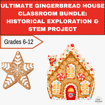 Preview of Ultimate Gingerbread House Classroom Bundle: Historical Exploration & STEM