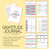 Ultimate Gratitude Journal, Wellness Journal
