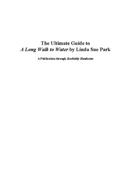 Preview of Ultimate Guide to A Long Walk to Water