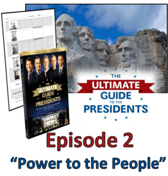 Preview of Ultimate Guide to the Presidents - Video Graphic Organizer Episode 2