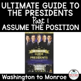 Ultimate Guide to the Presidents Video Part 1  Worksheet P