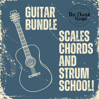 Preview of Ultimate Guitar Bundle: Scales, Chords, and Strum School