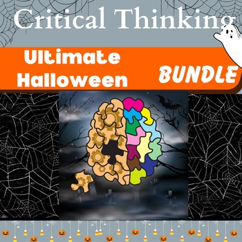 Preview of Ultimate Halloween Logic Puzzle Bundle - Critical Thinking/Problem Solving