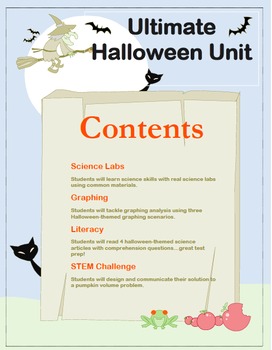 Preview of Ultimate Halloween Science Unit!