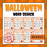 Ultimate Halloween Words Search Puzzles Bundle - Monsters 
