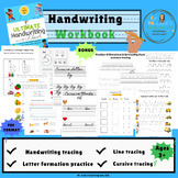 Ultimate Handwriting Workbook: Tracing, line formation, cu