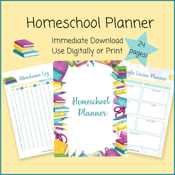 Preview of Ultimate Homeschool Planner