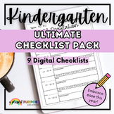 Ultimate Kindergarten Documentation Checklist Pack (Englis