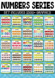 Ultimate Numbers / Counting Series Clipart {Zip-A-Dee-Doo-