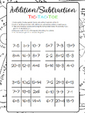 Ultimate Math Skills: Tic Tac Toe Games for Grades 1-6 (+,