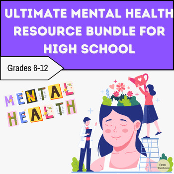 Preview of Ultimate Mental Health Resource Bundle for High School