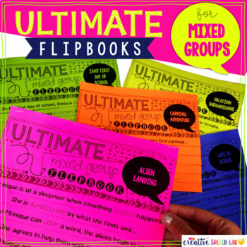 Preview of Ultimate Mixed Group Flipbooks