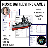 Preview of Ultimate Music Battleship: Includes Treble, Alto, Bass Clefs & Music Alphabet
